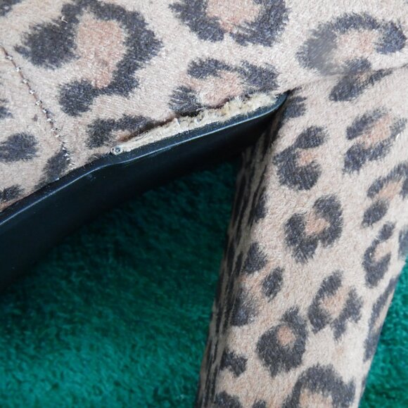 rialto leopard heels size 8m - Picture 6 of 11